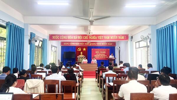 HỘI NGHỊ SƠ KẾT ĐÁNH GIÁ KẾT QUẢ THỰC NHIỆM VỤ 9 THÁNG ĐẦU NĂM 2026 VÀ TRIỂN KHAI NHIỆM VỤ 3 THÁNG CUỐI NĂM 2026